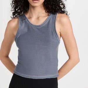 Women's Gray Sleeveless Top